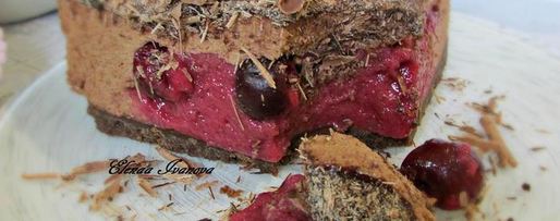 Шаг 21: шоколадна-вишневого торт-мусс