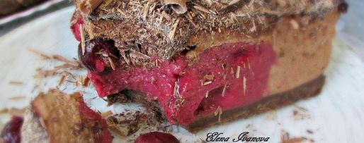 Шаг 22: шоколадна-вишневого торт-мусс