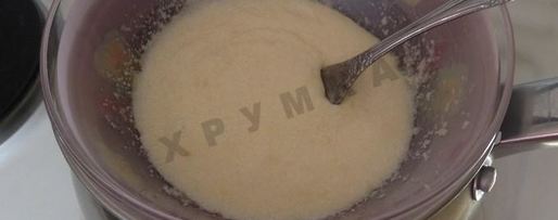 Шаг 3: шоколадного крема мусс