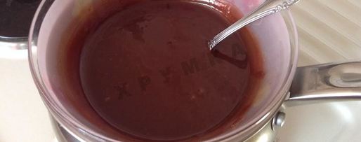 Шаг 5: шоколадного крема мусс