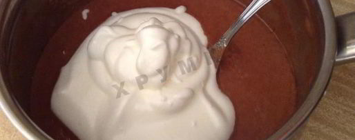 Шаг 9: шоколадного крема мусс