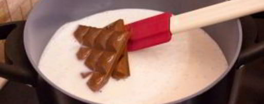 Шаг 1: шоколадного мусса на манной крупе