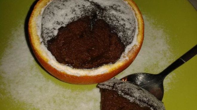 Рецепт Шоколадного мусса Приятная неожиданность