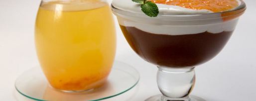 Шаг 5: шоколадного мусса с хурмой