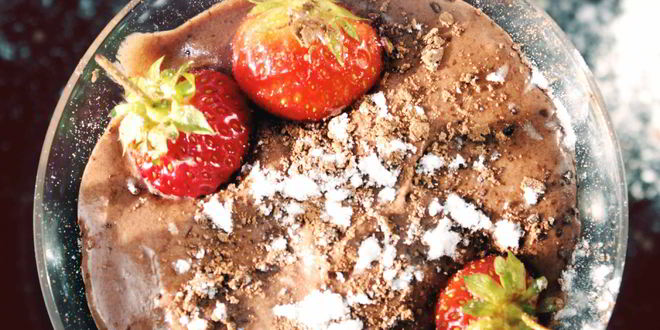 Рецепт шоколадного мусса со сливками