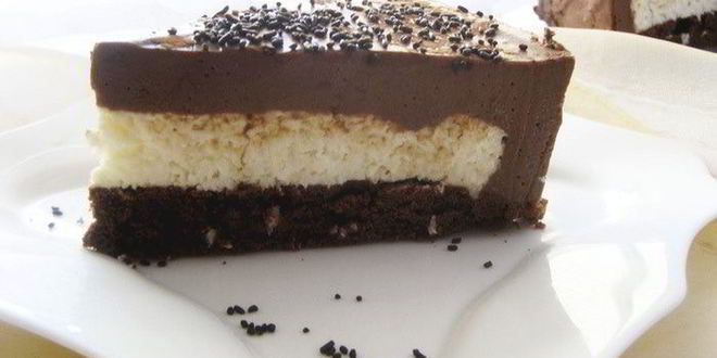 Рецепт торта-мусса кокос в шоколаде