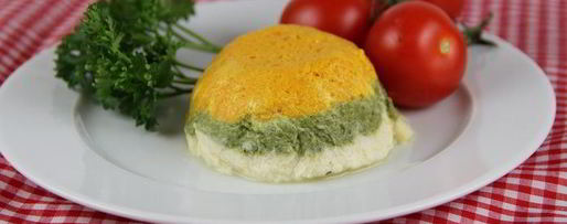 Шаг 6: трехцветного овощной мусс