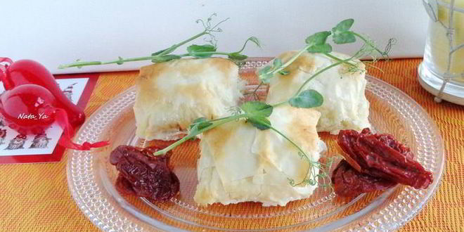 Рецепт трески под муссом в тесте фило