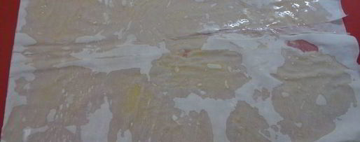 Шаг 7: трески под муссом в тесте фило