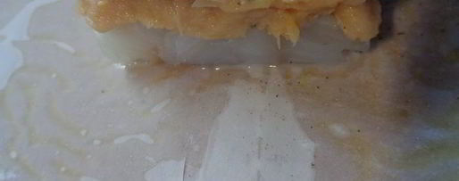 Шаг 9: трески под муссом в тесте фило