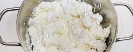 Шаг 2: творожного мусса с зефиром