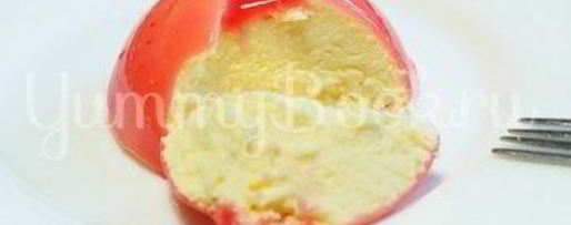 Шаг 4: ванильного мусса в глазури