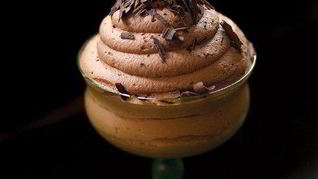 Рецепт Воздушного шоколадного мусса с ванилью