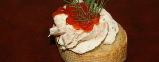 Шаг 4: закуски праздничной форелевый мусс с икрой