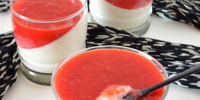 Рецепт овсяной панны-котты