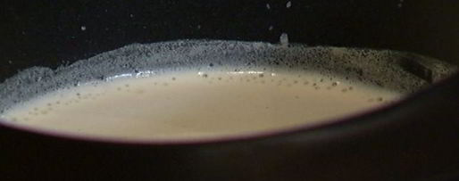 Шаг 1: панны котта с ежевикой