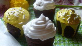 Рецепт Бездрожжевого шоколадного кулича