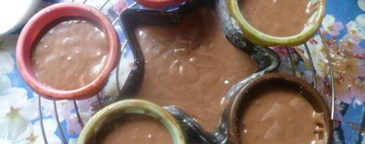 Шаг 8: бездрожжевого шоколадного кулича