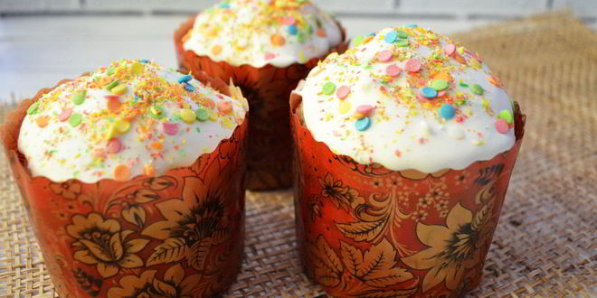 Рецепт диетических куличей