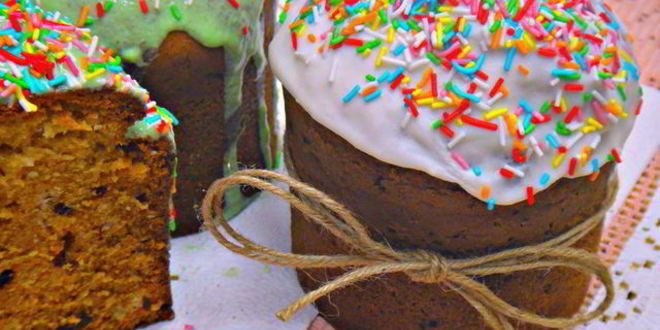 Рецепт кулича без дрожжей