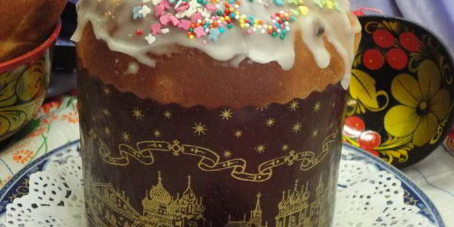 Рецепт кулича лимонного