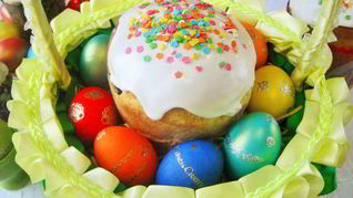 Рецепт Кулича с ромом и изюмом