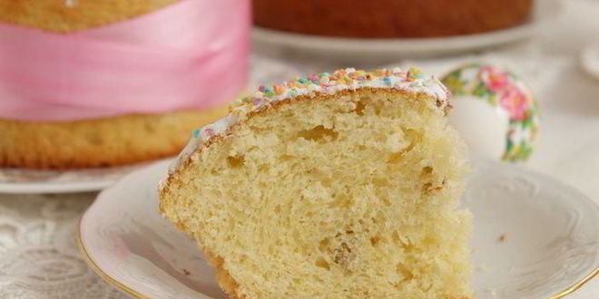 Рецепт кулича воздушного