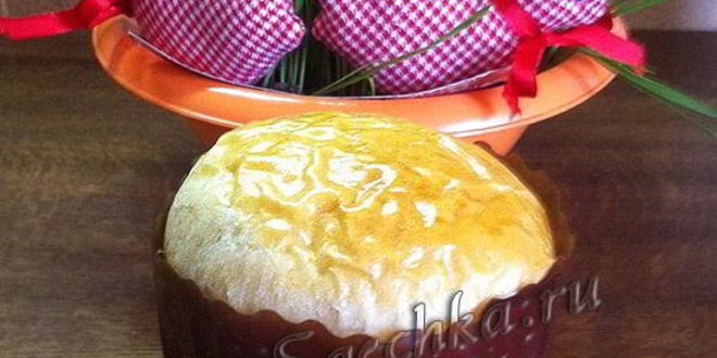 Рецепт ленивого кулича