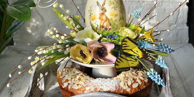 Рецепт миндального пасхального кулича