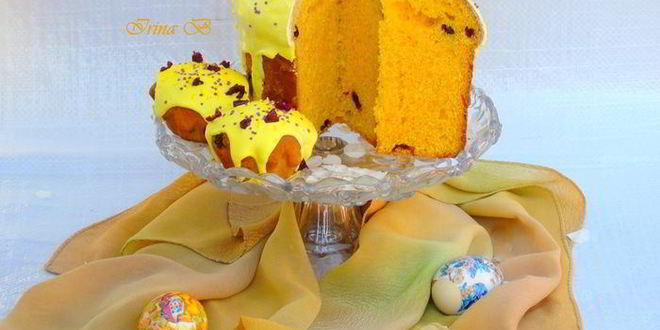 Рецепт морковного кулича с клюквой