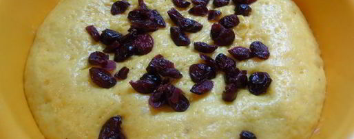 Шаг 9: морковного кулича с клюквой