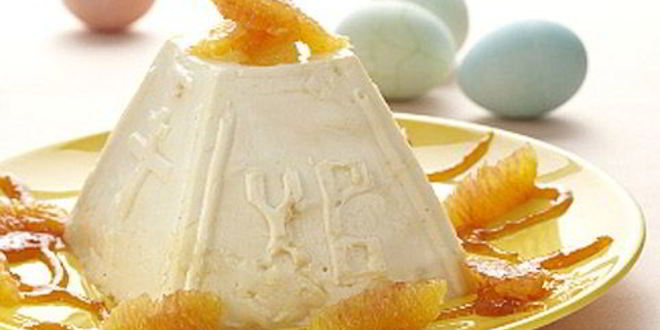 Рецепт пасхи из рикотты с апельсином