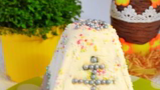 Рецепт Пасхи ореховой на заварных сливках