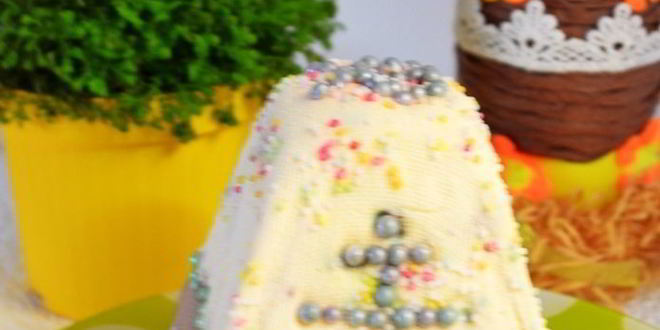 Рецепт пасхи ореховой на заварных сливках