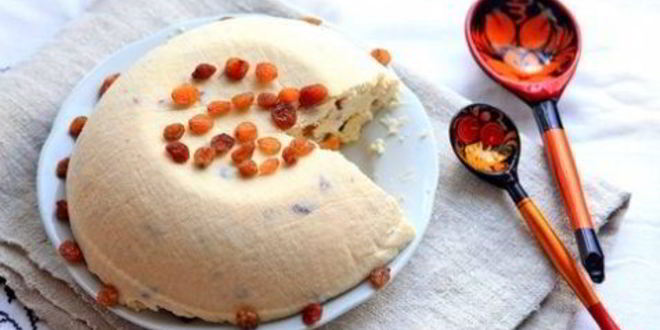 Рецепт пасхи с рикоттой и маскарпоне