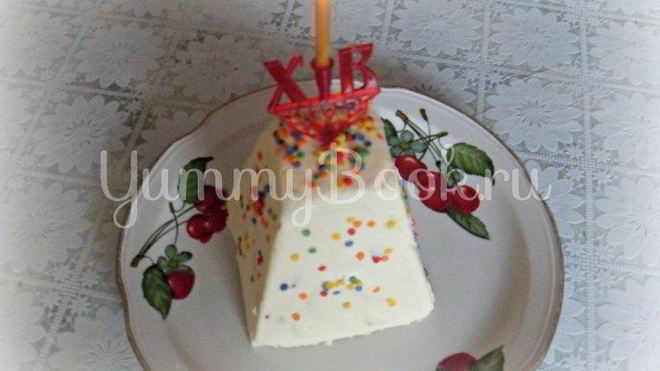 Рецепт Пасхи Царской — творожной