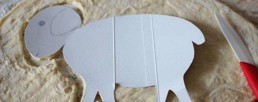 Шаг 6: пасхального барашка