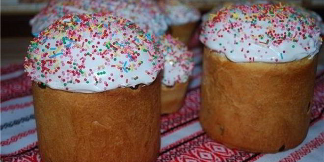 Рецепт пасхального кулича без дрожжей