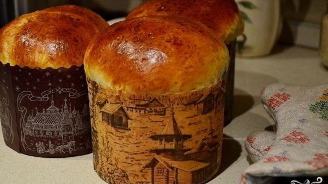 Рецепт Пасхального кулича на сметане