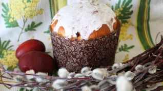 Рецепт Пасхального кулича на сухих дрожжах в духовке