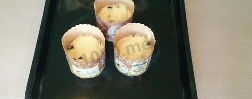 Шаг 4: пасхального кулича на сухих дрожжах