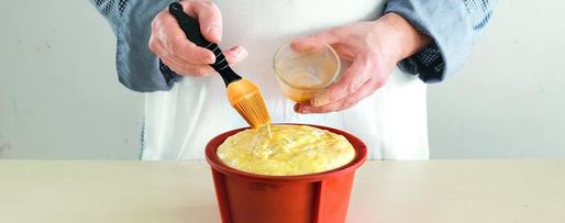 Шаг 4: пасхального кулича на свежих дрожжах