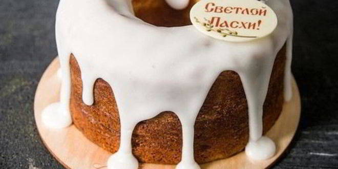 Рецепт пасхального кулича с изюмом