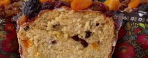 Шаг 13: пасхального кулича с сухофруктами и орехами