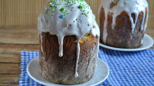 Рецепт Пасхального сдобного кулича