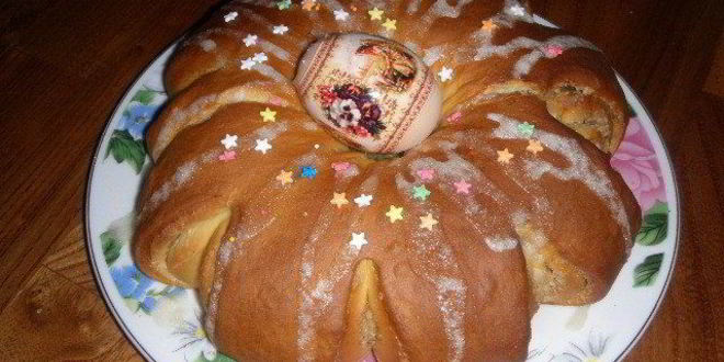 Рецепт пасхального цветка