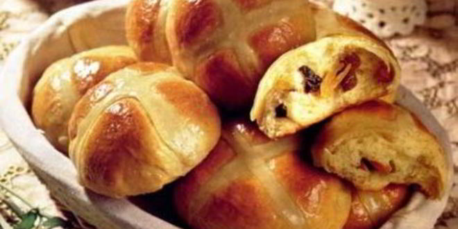 Рецепт пасхальных булочек