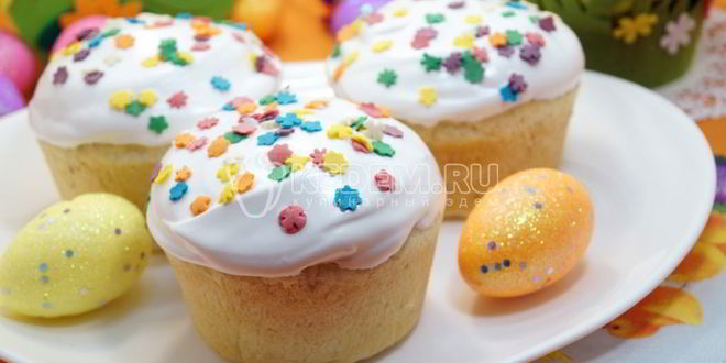 Рецепт пасхальных куличей