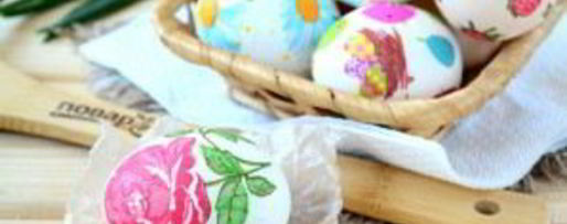 Шаг 4: пасхальных яиц с цветами