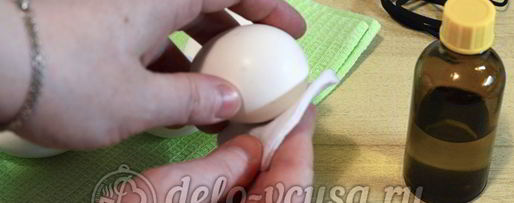 Шаг 3: пасхальных яиц в полоску